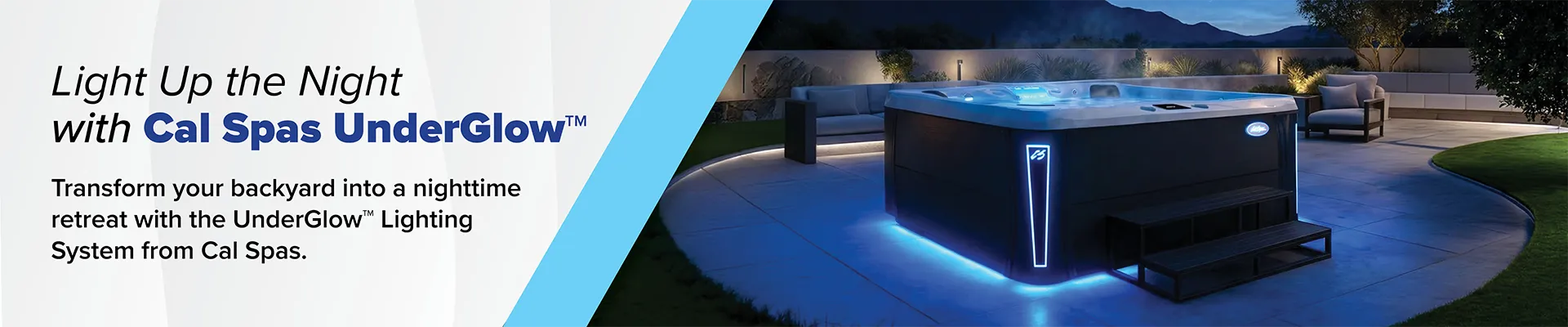 Calspas hot tub being used in a family setting - Margate