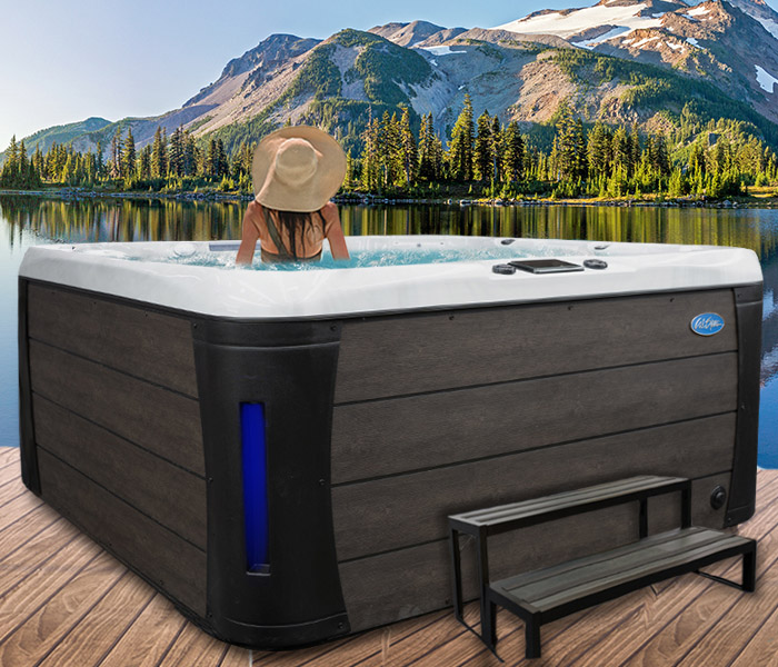 Calspas hot tub being used in a family setting - hot tubs spas for sale Margate